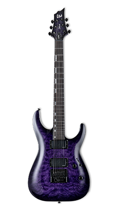 ESP LTD H-1000 EverTune - See Thru Purple Sunburst