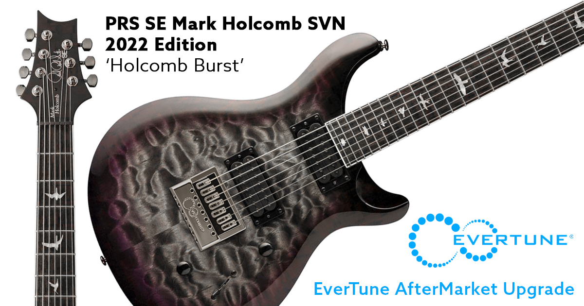 PRS SE Mark Holcomb SVN (2022 Edition) • Holcomb Burst • EverTune